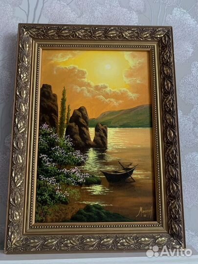 Картина маслом на холсте пейзаж