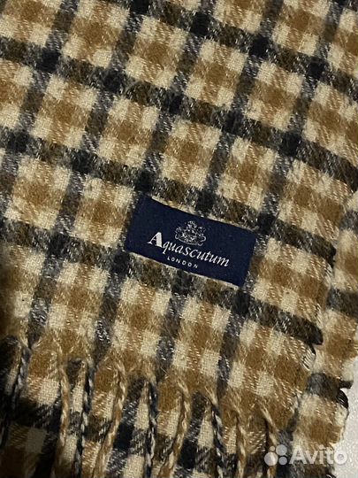 Шарф aquascutum оригинал шерсть