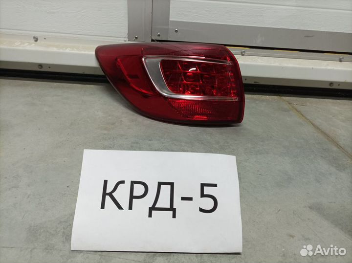 Задний левый фонарь Киа Спортейдж