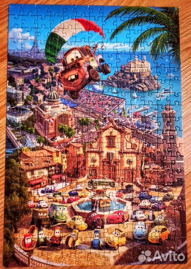 Пазлы для мальчика Машинки Тачки