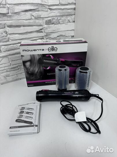Фен щетка вращающаяся rowenta в отличном состоянии