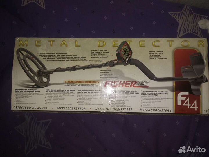 Металлоискатель fisher f44