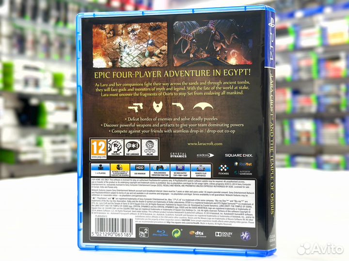 Lara Croft and the Temple of Osiris (PS4) Б/У