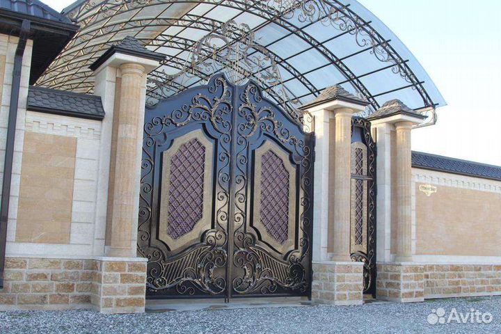 Ковка ворота перила навесы двери