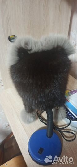 Шапка зимняя для девочки 52 54