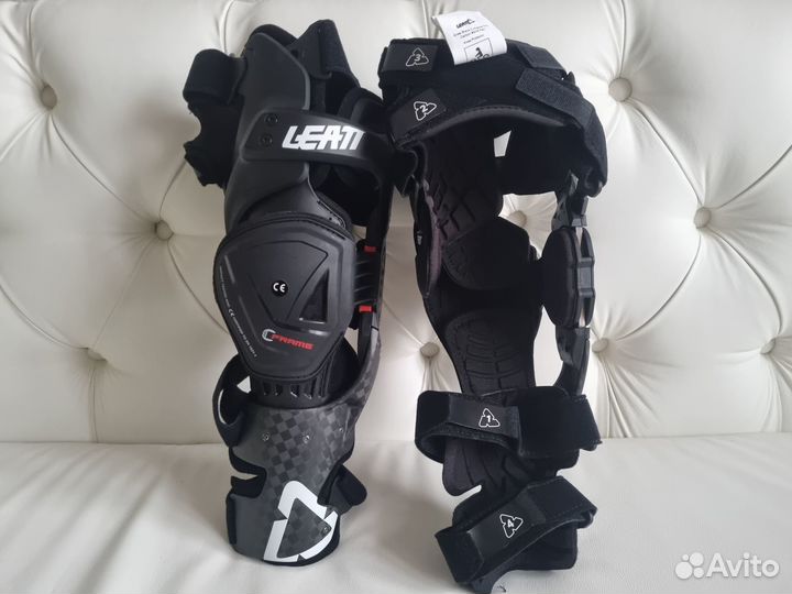 Эндуро Haкoлeннuк Carbon Leatt Knee Brace C-Frame