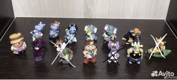 Игрушки киндер-сюрприз 90-е