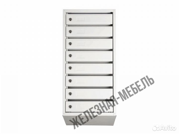 Почтовый ящик для подъезда ПМ 8 секций