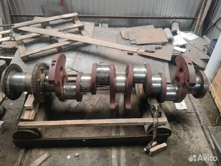 Коленчатый вал б/у дизеля 3А6Д49