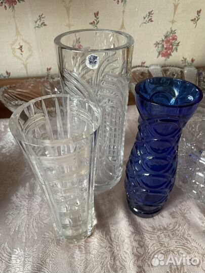 Ваза хрустальная СССР