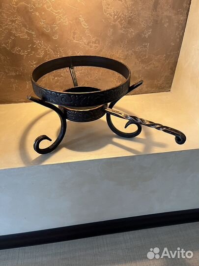 Подставка кованная под садж