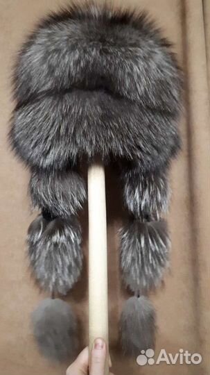 Шапка из чернобурки