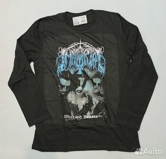 Лонгсливы с принтами рок - групп