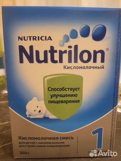 Детская смесь нутрилон кисломолочная 1