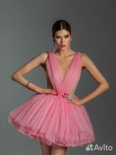 Платье pink прокат