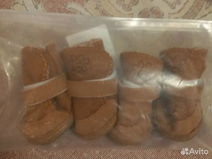 Обувь зимняя для собак