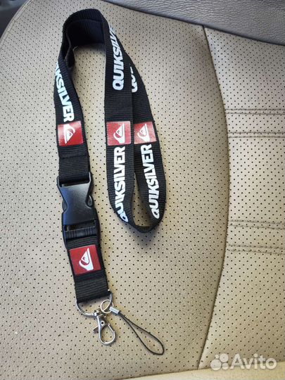 Шнурок ремешок Quicksilver на шею