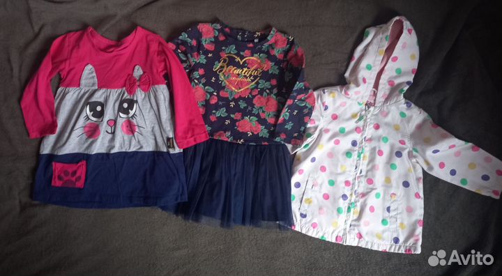 Пакет одежды для девочки 98-110