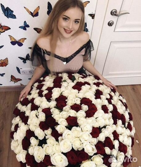 Розы 25 51 75 101 151 175 251 опт