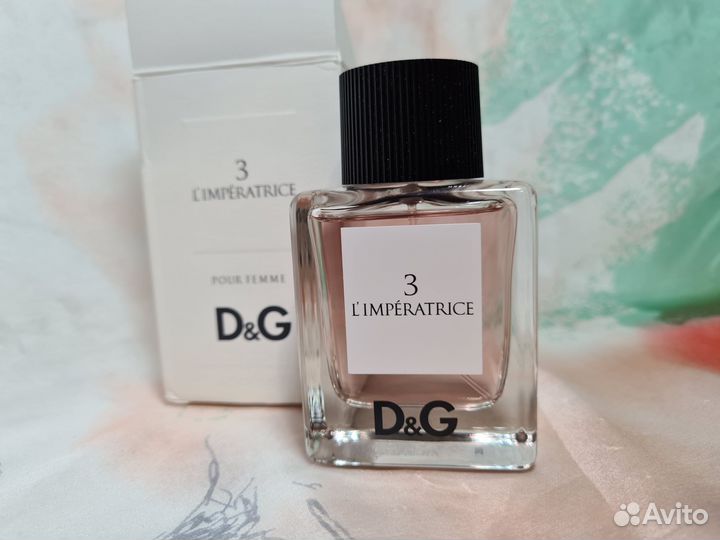 Dolce gabbana 3 l imperatrice 50ml 1st formulation