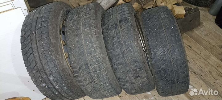 Зимняя резина r14 на дисках бу