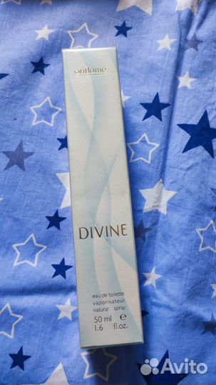 Di.vi.ne Ori.flame голубой винтаж