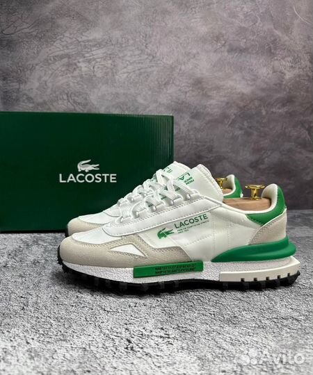 Мужские Кроссовки Lacoste Green 41-45