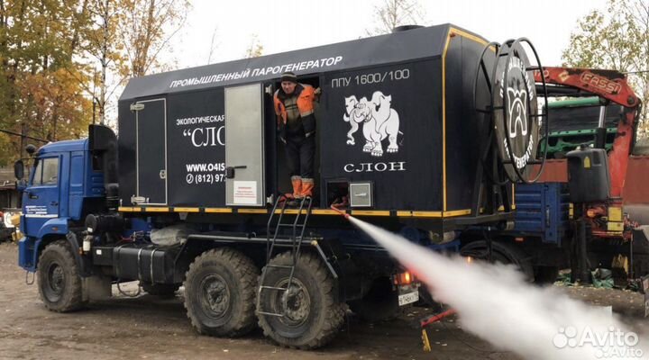 Аренда промышленного парогенератора