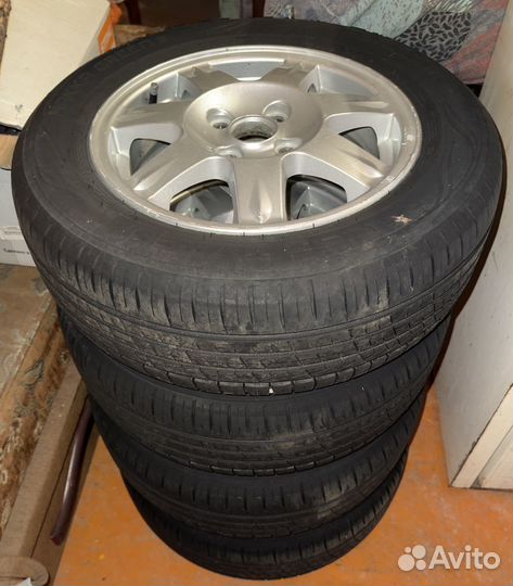 Колеса в сборе диски резина kia spectra