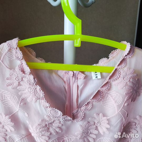 Вечернее платье розовое размер 40-42