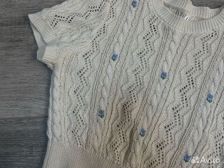 Вязаный топ