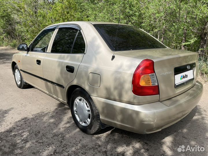 Hyundai Accent 1.5 МТ, 2006, 139 000 км