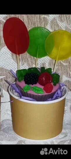 Мыло ручной работы Букет 1500