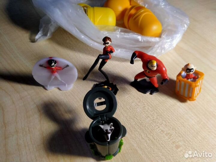 Коллекции киндеров из разных серий