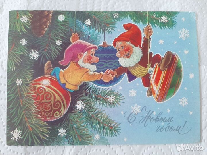 Открытки художника Зарубина чистые и подписанные