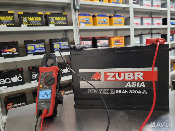 Аккумулятор zubr ultra asia 95Ah о.п. 820A