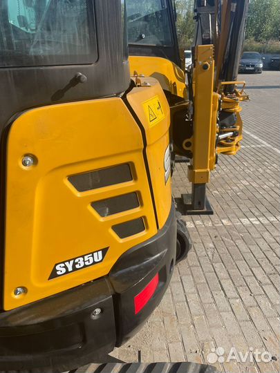 Мини-экскаватор SANY SY35U, 2024