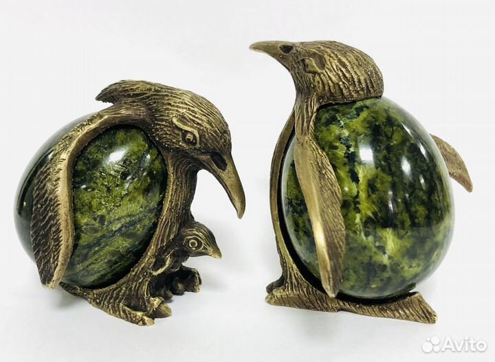 Статуэтка. Пингвины Пара. Семья пингвинов