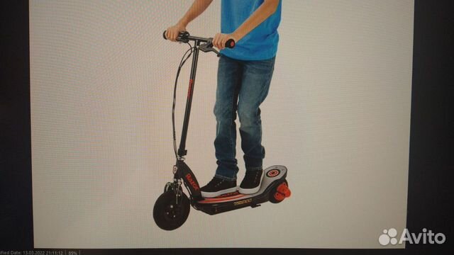 Электросамокат Razor e100 + съемное сиденье