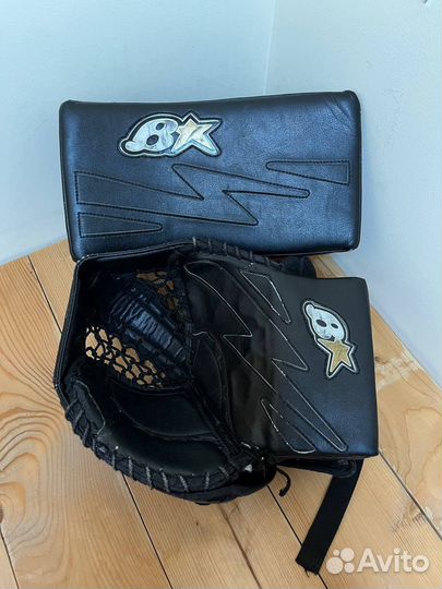 Хоккейная вратарская ловушка и блин brians