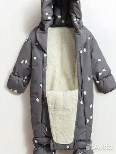 Комбинезон трансформер зимний