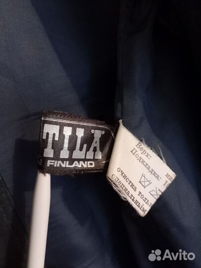 Продам финский женский кожаный плащ