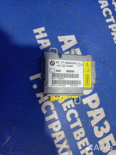 Блок управления airbag Bmw E65 седан N62B44 2004