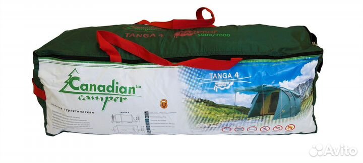 Кемпинговая палатка Canadian Camper Tanga 4 Woodla