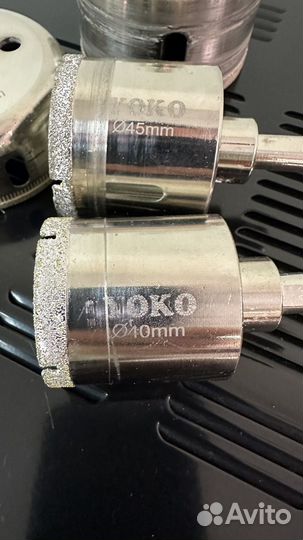 Набор алмазных коронок yoko