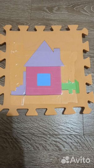 Развивающий коврик пазл