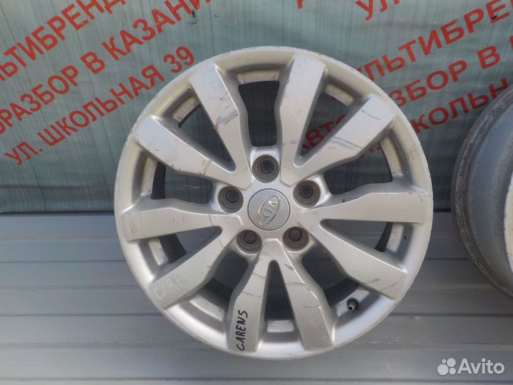 Диски литые литье оригинальные Киа Каренс R16