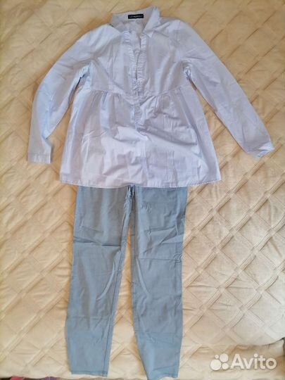 Рубашка и брюки для беременных