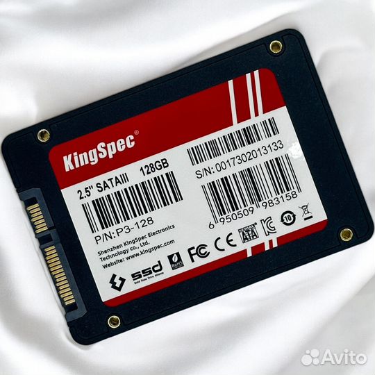 SSD 2.5 SATA KingSpec P3/128GB