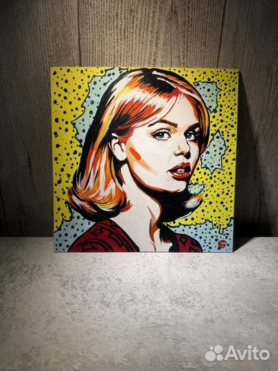 Портрет в стиле pop art